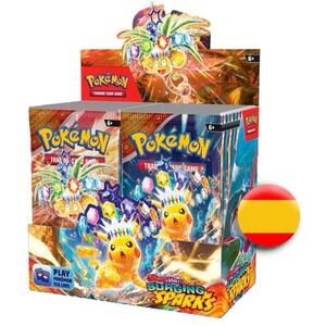 Pokemon Surging Sparks TCG SPANISH Chispas Fulgurantes Booster box sealed New